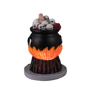 Spooky Town - Skull Stew Cauldron