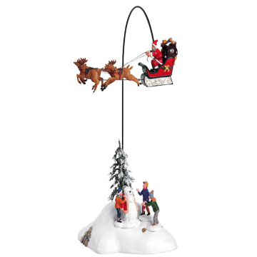 Lemax - Santa Claus Is Coming To Town - Set of 4