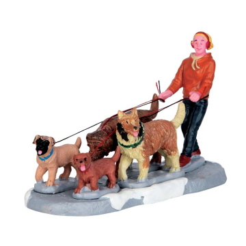 Lemax - A Pack Of Pups