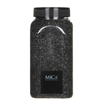 Antraciet Decoratie Granulaat - 650ml - Mica Decorations