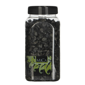 Antraciet Decoratie Steentjes - 650ml - Mica Decorations