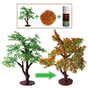 Bloesemboom Maken - Gemengd Rood - Set van 2