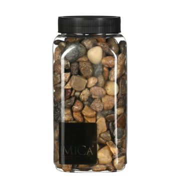 Bruin Decoratie Steentjes - 650ml - Mica Decorations