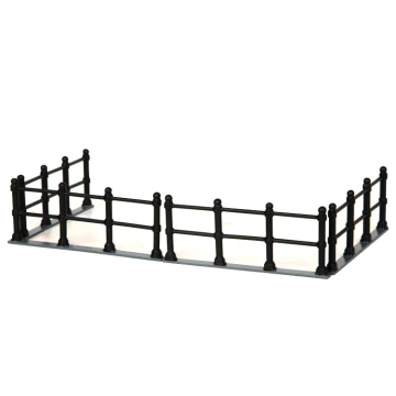 Lemax - Canal Fence - Set van 4 - Nu Voorverkoop