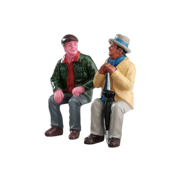 Lemax - Chatting With Old Friends - Set van 2 - Nu Voorverkoop