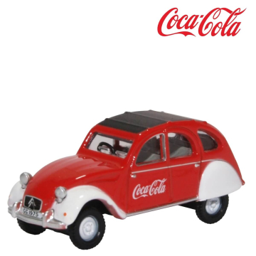 Coca-Cola Citroen 2CV 1:76 - Hornby