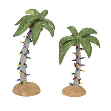 Department 56 - Christmas Palms - Set van 2