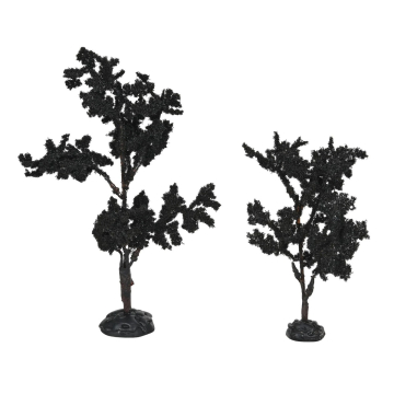 Department 56 - Forboding Crowns Tree - Set van 2