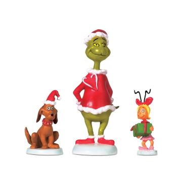 Department 56 - Grinch Max & Cindy-Lou Wh0