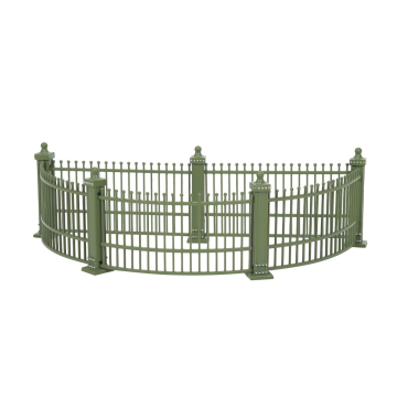 Department 56 - Zoological Gardens Fence - Set van 10