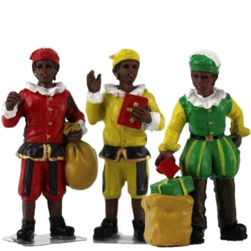 Dickensville - Helpers van Sinterklaas - Set van 3