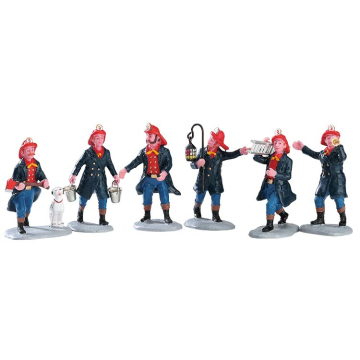 Lemax - Fireman set of 6