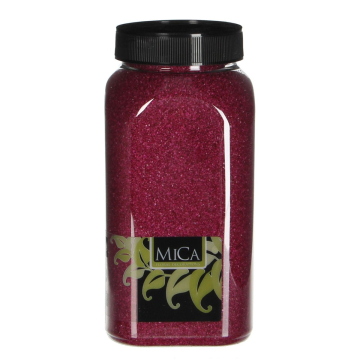 Fuchsia Decoratie Zand 650ml - Mica Decorations