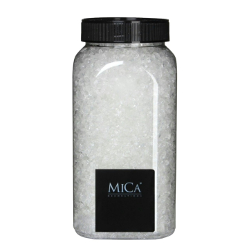 Glas Brokken Klein Transparant - 650ml - Mica Decorations