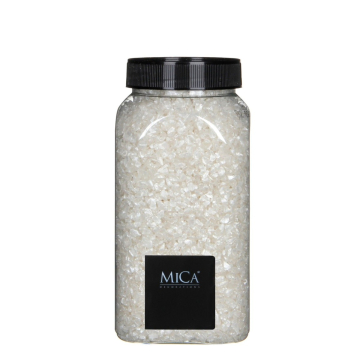 Glas Brokken Klein Creme 650ml - Mica Decorations