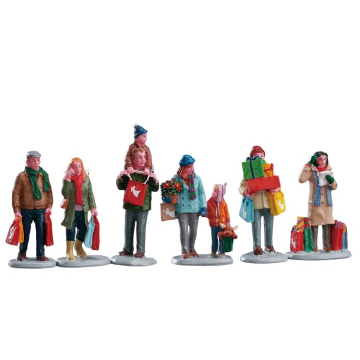 Lemax - Holiday Shoppers - Set van 6