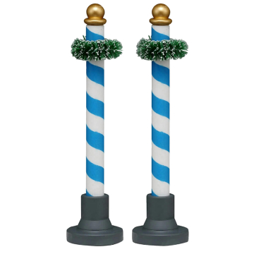 Lemax - Biergarten Poles - Set van 2