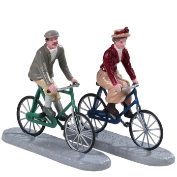 Lemax - Bike Ride Date - Set van 2 
