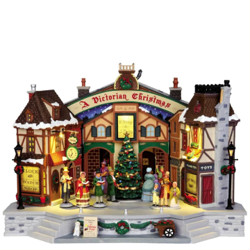 Lemax - A Christmas Carol Play - Caddington Village - Met Beweging + Muziek