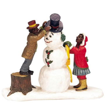 Lemax - Dressing Mr. Snowman - Caddington Village
