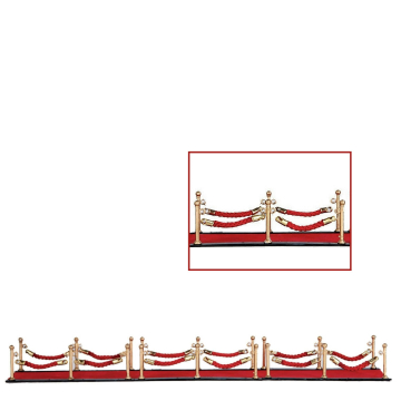 Lemax - Red Carpet - Set van 7
