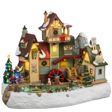 Lemax - The Rocky River Grist Mill