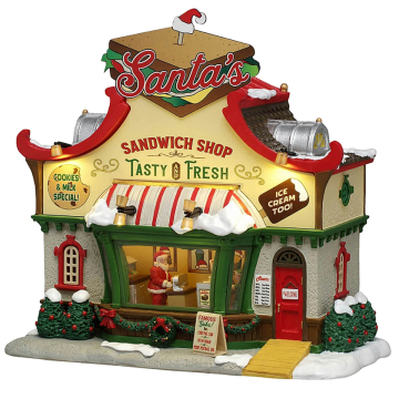 Lemax - Santa's Sandwich Shop