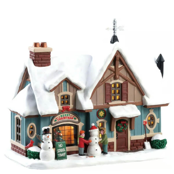 Lemax - Snow Day - Caddington Village