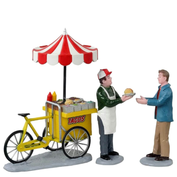 Lemax - Taco Cart - Set van 3