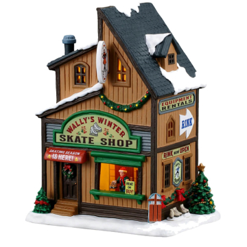 Lemax - Wally's Winter Skate Shop