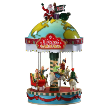 Lemax - Yuletide Carousel - Met Beweging + Muziek