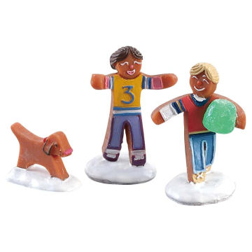 Lemax - Gumdrop Football - Set van 3