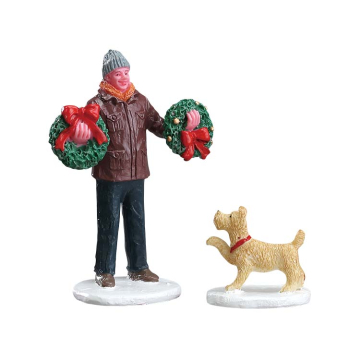 Lemax - Tree Lot Figure - Set van 2