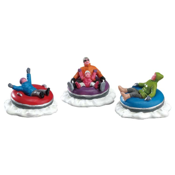 Lemax - Tubing Family - Set van 3