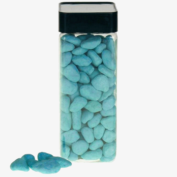 Lichtblauwe Steentjes 1-2cm - 650ml