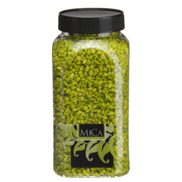 Lichtgroen Decoratie Granulaat 650ml - Mica Decorations