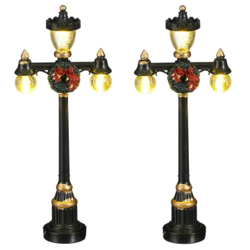 Luville - 3-Light Street Lamp - Set van 2