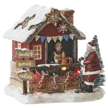 Luville - Christmas Cookie Stall Red