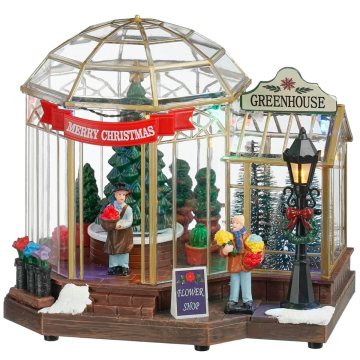 Luville - Christmas Tree Greenhouse - Met Beweging + Muziek