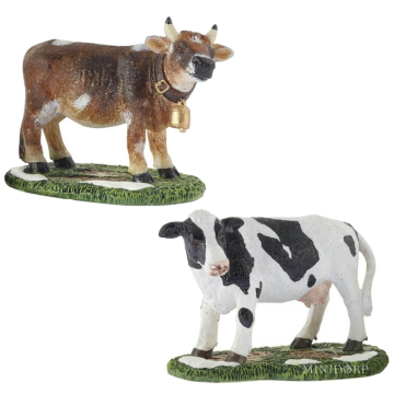 Luville - Cow and Bull - Set van 2