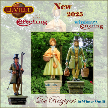 Luville Efteling - Reizigers - Set van 2