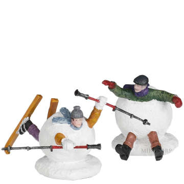Luville - People In Snow - Set van 2