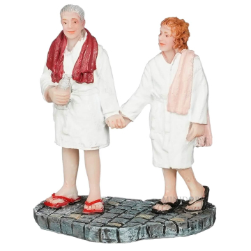 Luville - People Visiting the Sauna