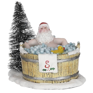 Luville - Santa in Hot Tub