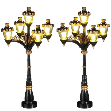 Luville - Street Lamp 5-Light - Set van 2