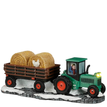 Luville - Tractor with Straw Cart