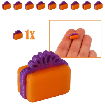 Luxe Miniatuur Cadeau Oranje