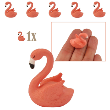 Miniatuur Flamingo met Vleugels