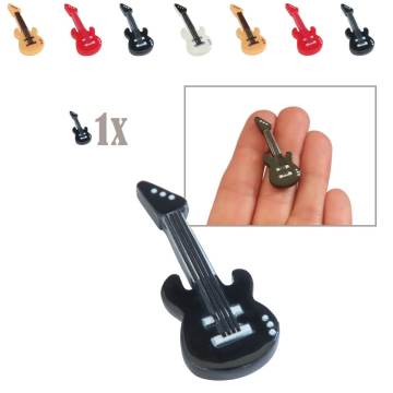 Miniatuur Gitaar - Zwart