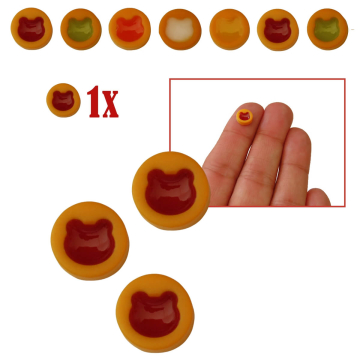 Miniatuur Jamkoekje Aardbei